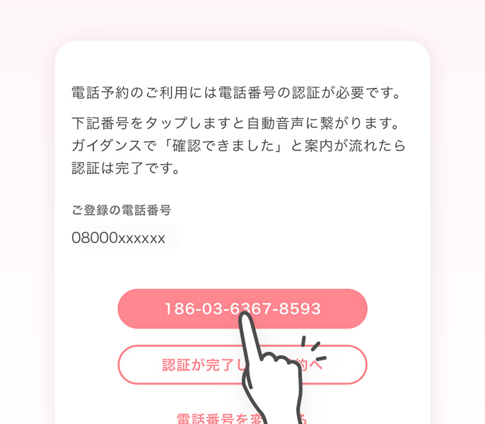 電話認証