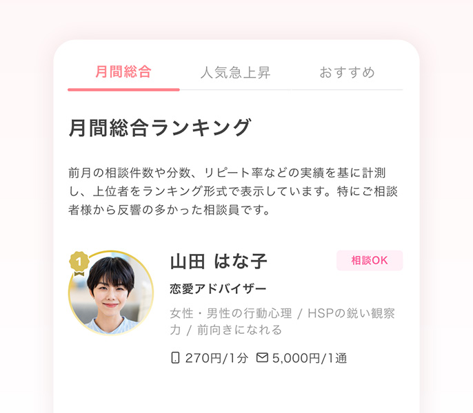 ランキングから探す